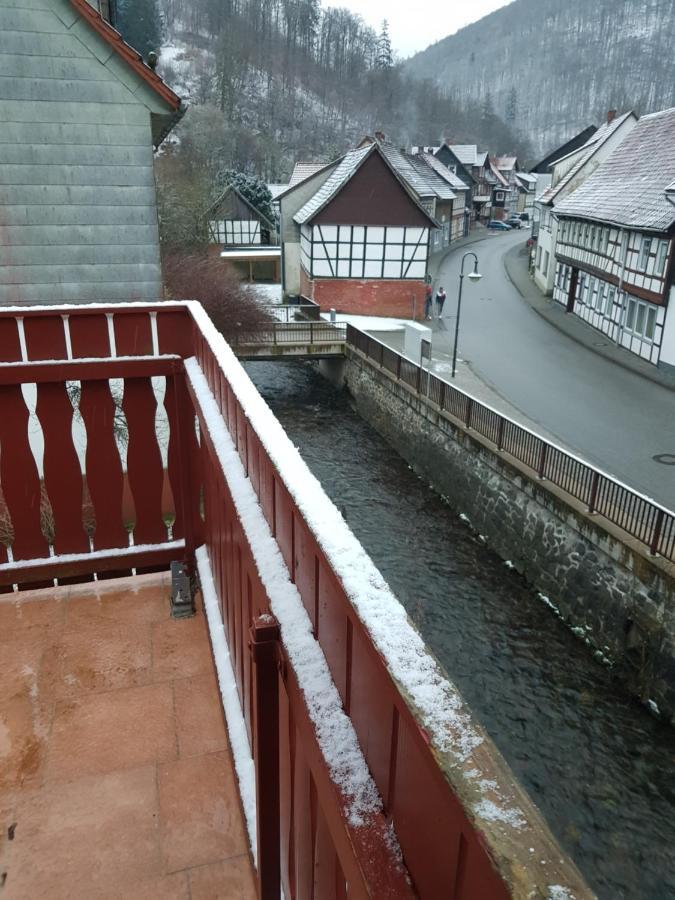 Haus Am Fluss Mit Wunderschoener Dachterrasse Mit Flussblick ,Garten Und Grill Zorge ภายนอก รูปภาพ