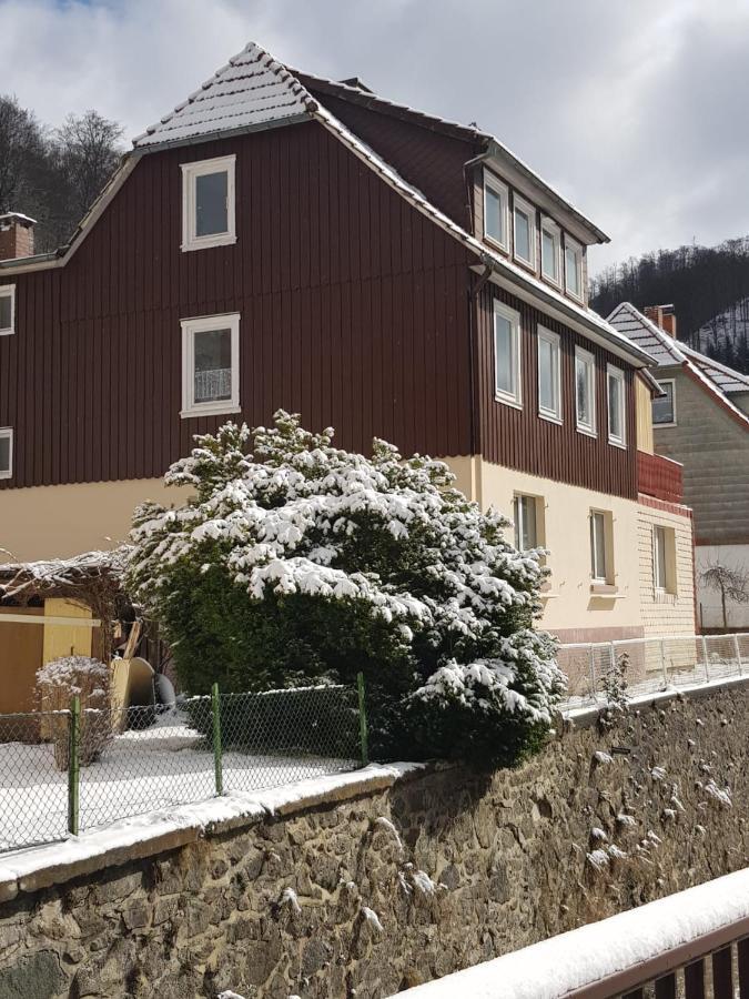 Haus Am Fluss Mit Wunderschoener Dachterrasse Mit Flussblick ,Garten Und Grill Zorge ภายนอก รูปภาพ